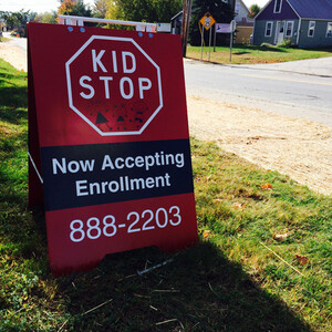 Kid Stop a-frame