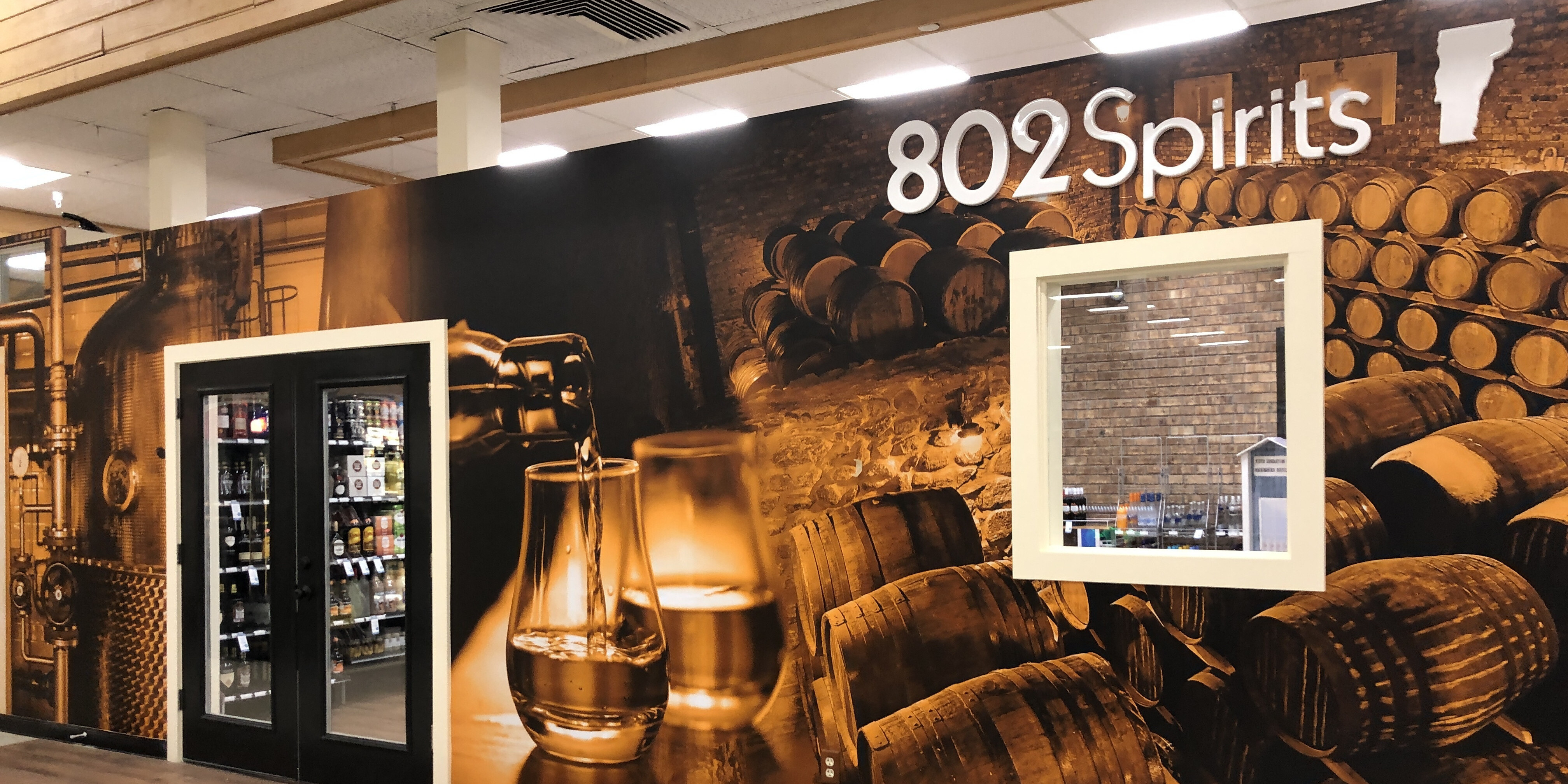 802 Spirits Sign Design by Great Big Graphics