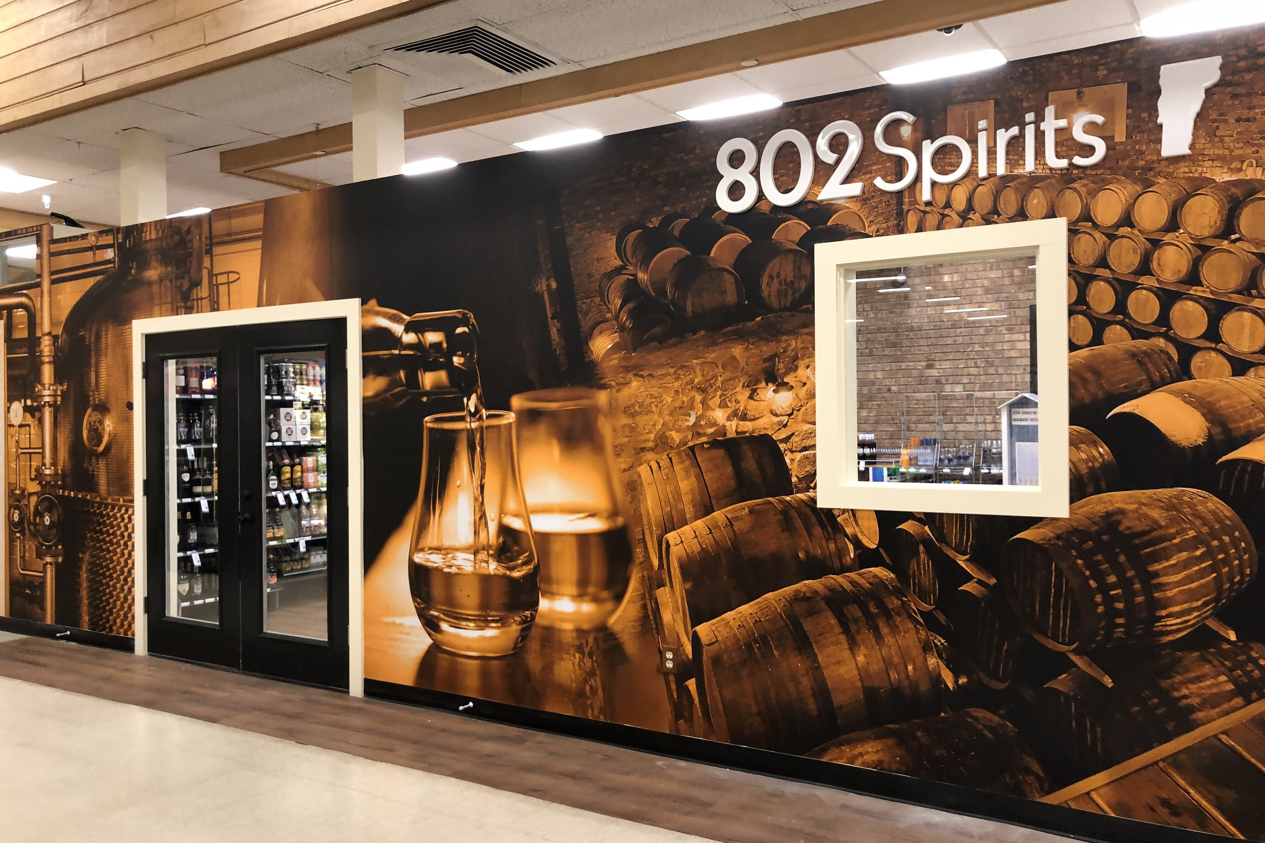 802 Spirits Sign Design by Great Big Graphics
