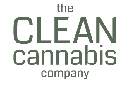 Clean Cannabis Text Logo