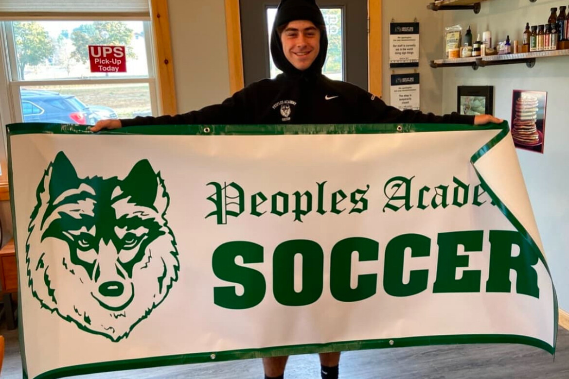 Peoples Academy Soccer Banner