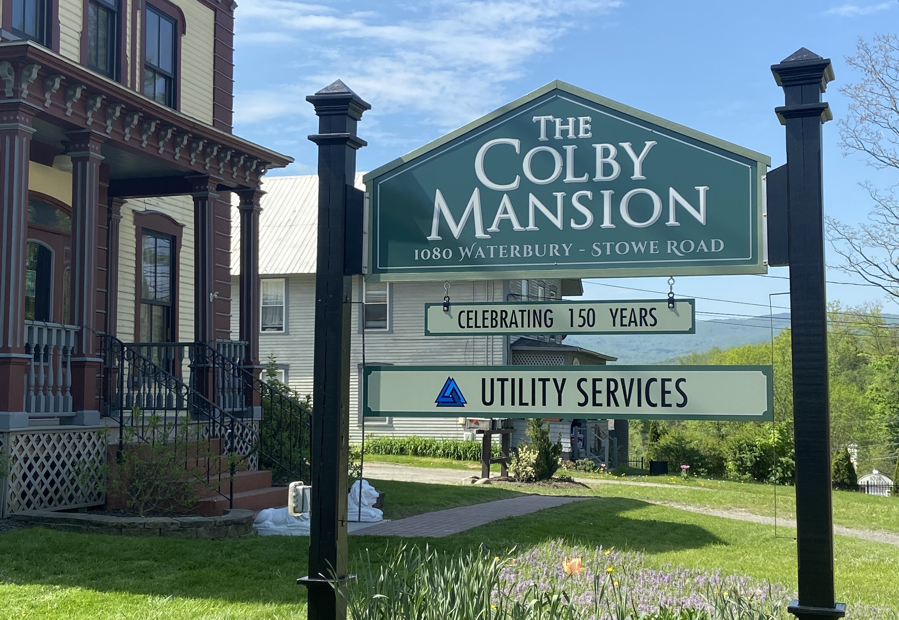 The Colby Mansion Sign Design by Great Big Graphics