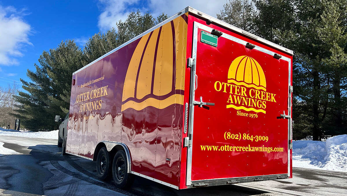 Otter Creek Awnings Enclosed Trailer Graphics<br>