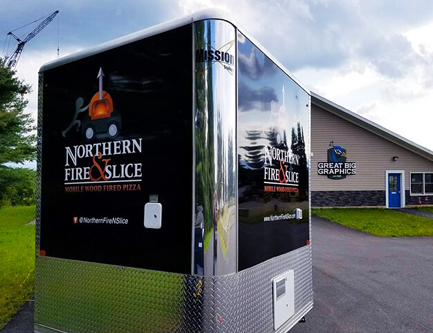 Northern Fire & Slice Vehicle Graphics by Great Big Graphics