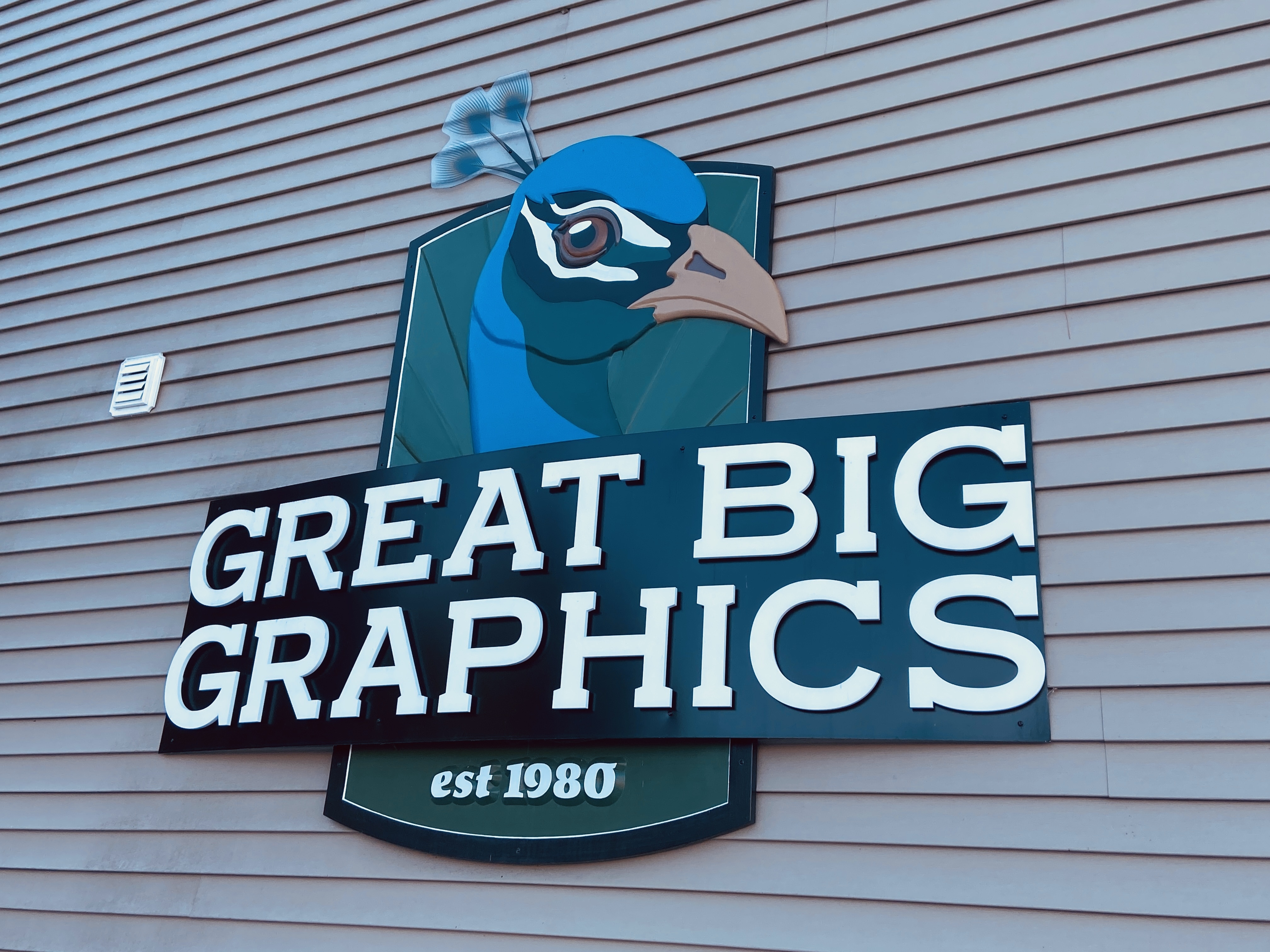 Great Big Graphics signage by Great Big Graphics